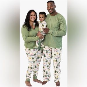 Men’s Burt’s Bees Baby Family Jammies Matching Organic Cotton - Tropical Holiday